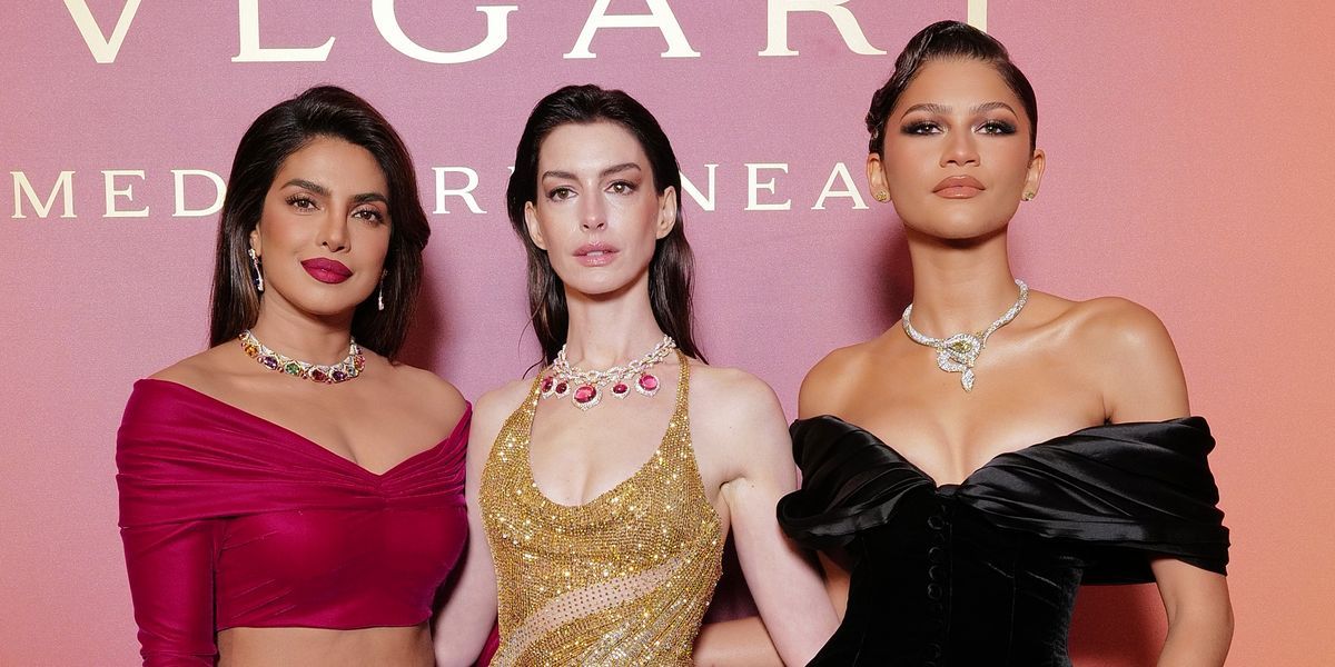 Here's Zendaya, Anne Hathaway, and Priyanka Chopra Looking Flawless Together