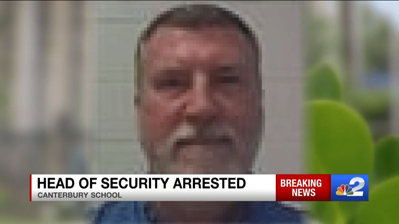 Director of Security at Canterbury School arrested for gun possession as convicted felon