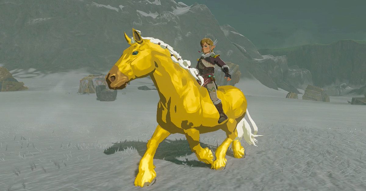 How to find Zelda’s golden horse in Zelda: Tears of the Kingdom