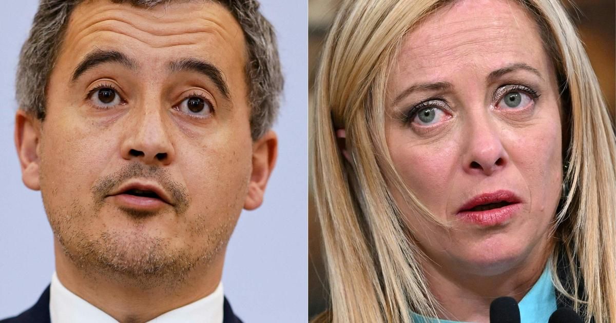 Immigration : Gérald Darmanin maintient ses attaques contre Giorgia Meloni