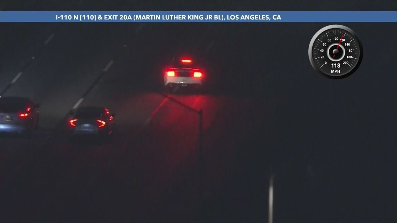 High-speed pursuit suspect evades authorities in L.A. County