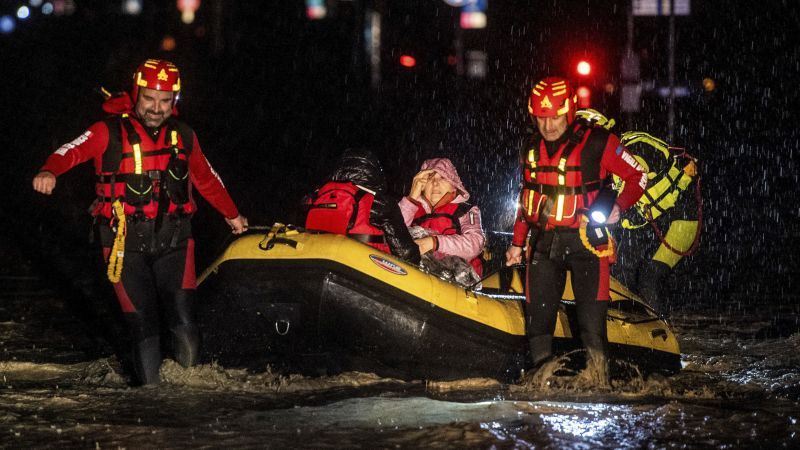 Italy flooding: At least eight killed in Emilia Romagna region as river levels continue to rise