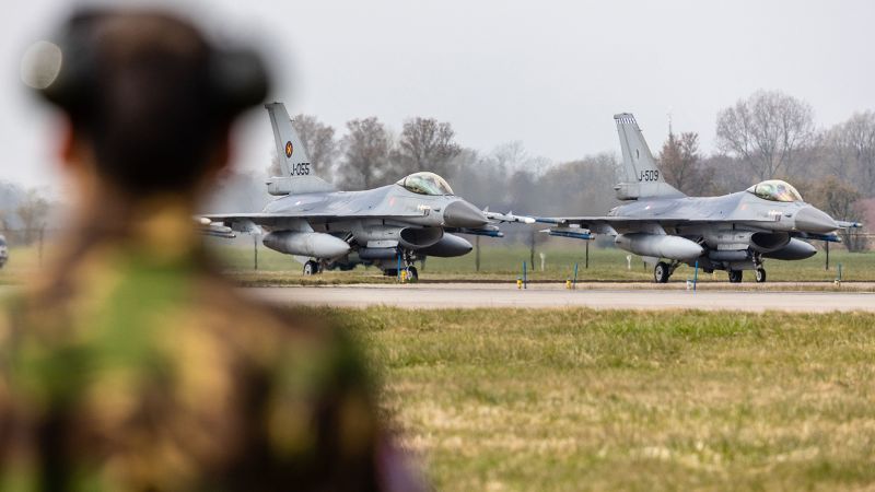 F-16 jets: UK, Netherlands are working to procure fighters for Ukraine, Downing Street says