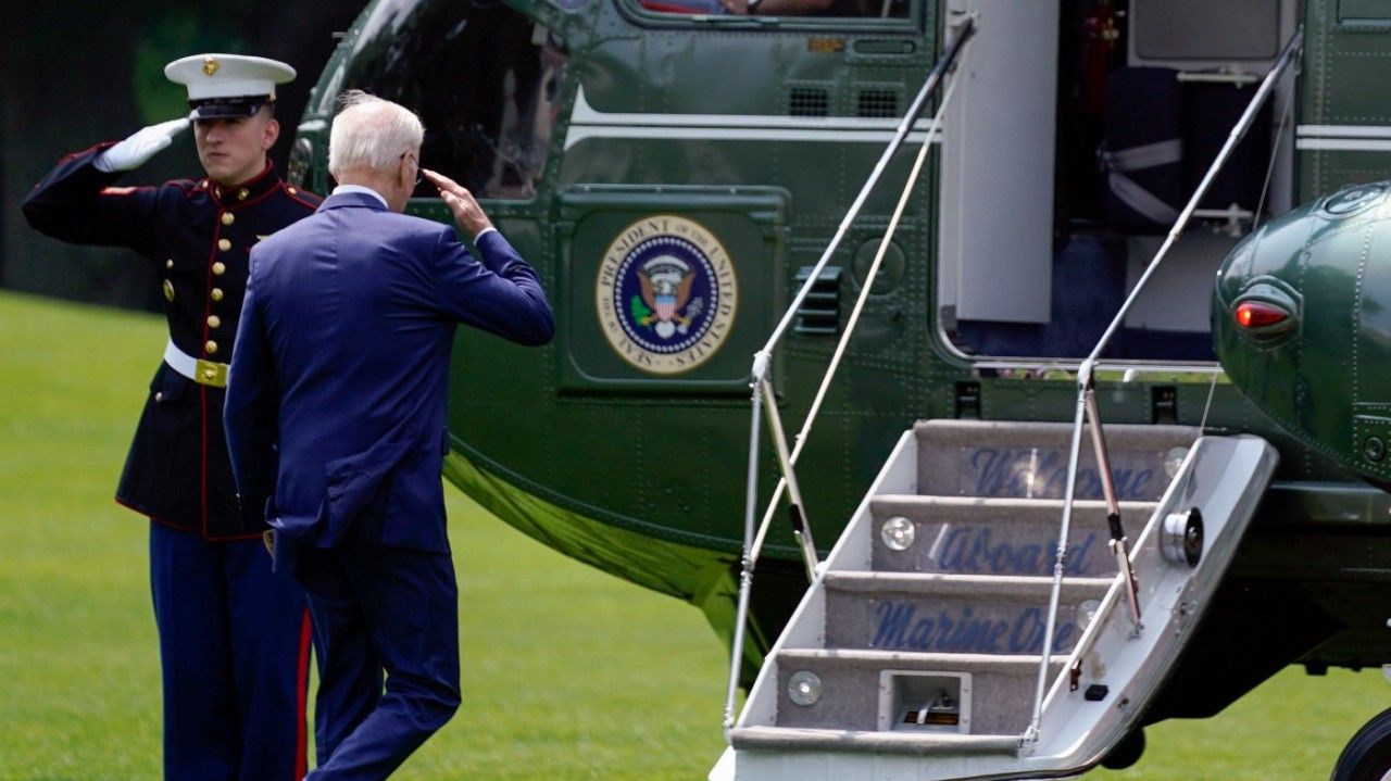 ‘Stop, stop’: GOP bashes Biden for taking off during debt showdown