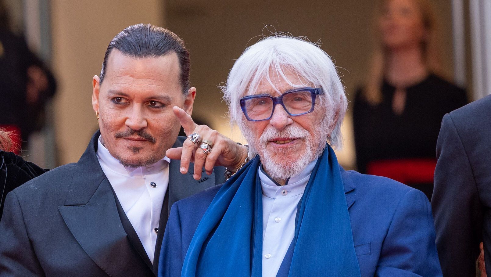 "Faut pas exagérer…" : cette remarque de Pierre Richard sur Johnny Depp qui fait mouche sur le tapis rouge de Cannes