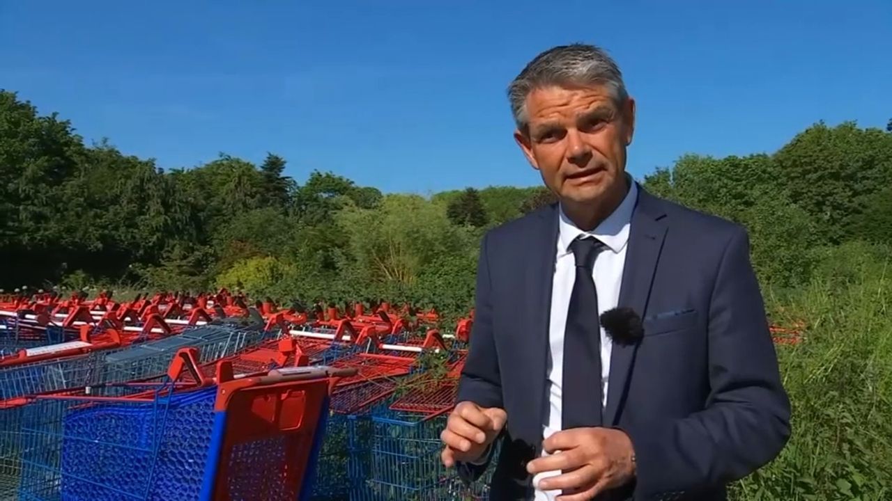 VIDÉO - Calvados : la décision radicale d'un maire face aux chariots de supermarché abandonnés