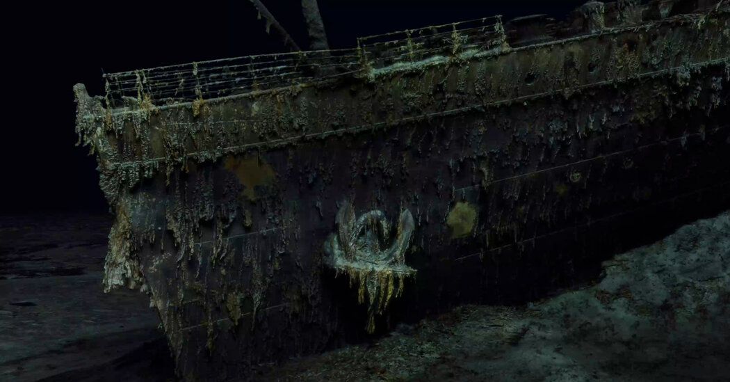 ‘Digital Twin’ of the Titanic Shows the Shipwreck in Stunning Detail