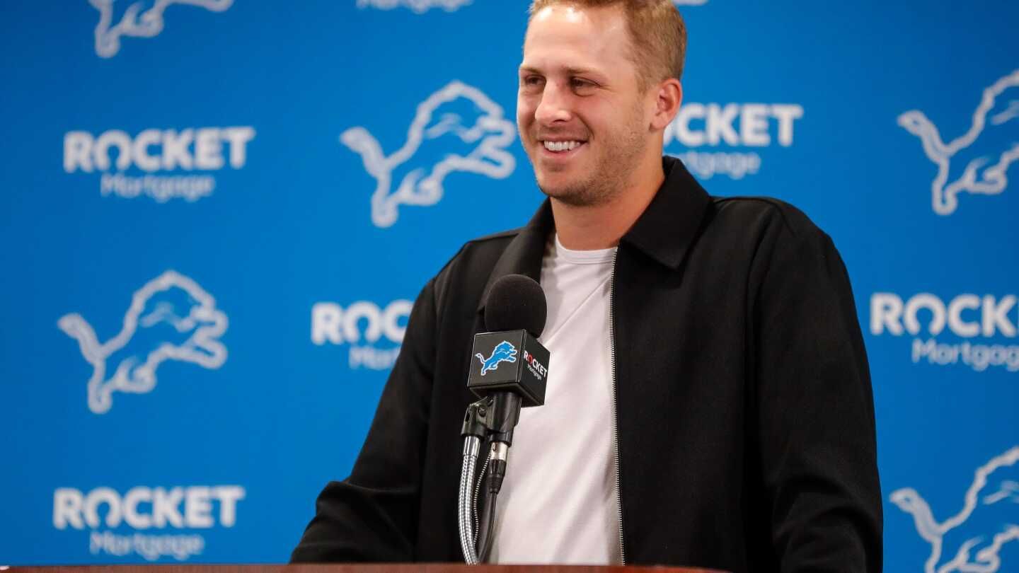 Jared Goff praises Lions for rewarding their key players