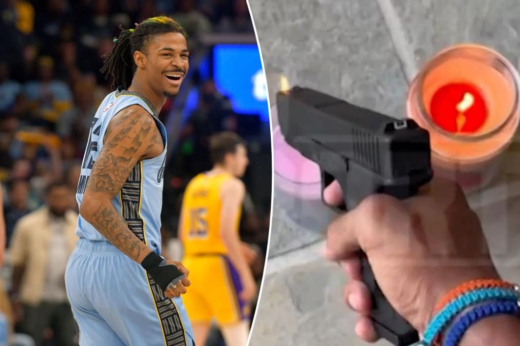 Ja Morant filmed with toy gun day after second firearm incident