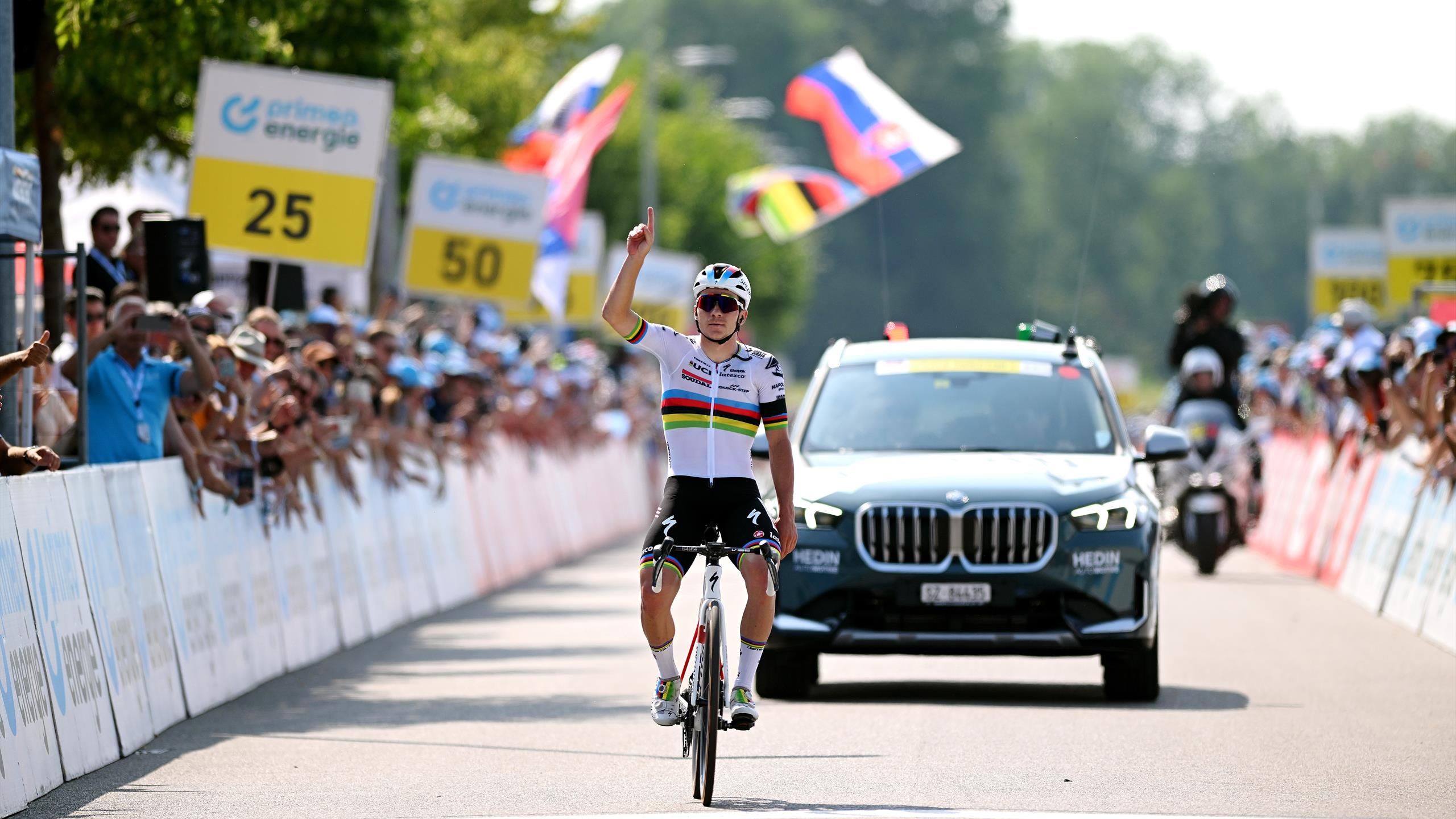 Tour de Suisse - Une victoire pour Gino Mäder : Remco Evenepoel s'impose en solitaire lors de la 7e étape