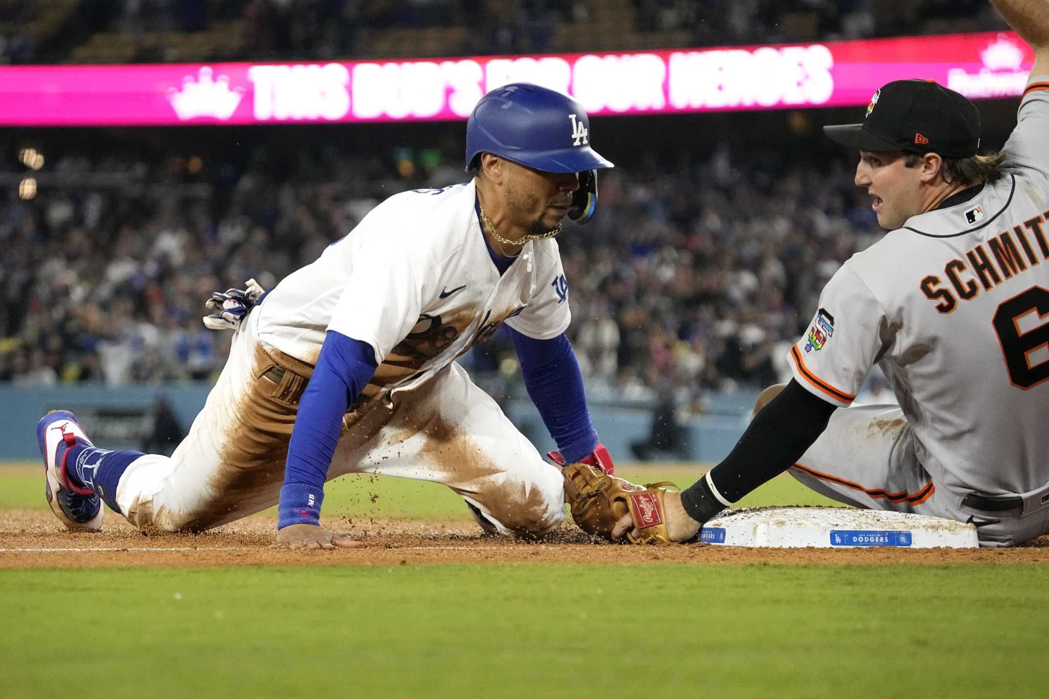 SF Giants beat LA Dodgers following unhinged 11th-inning play