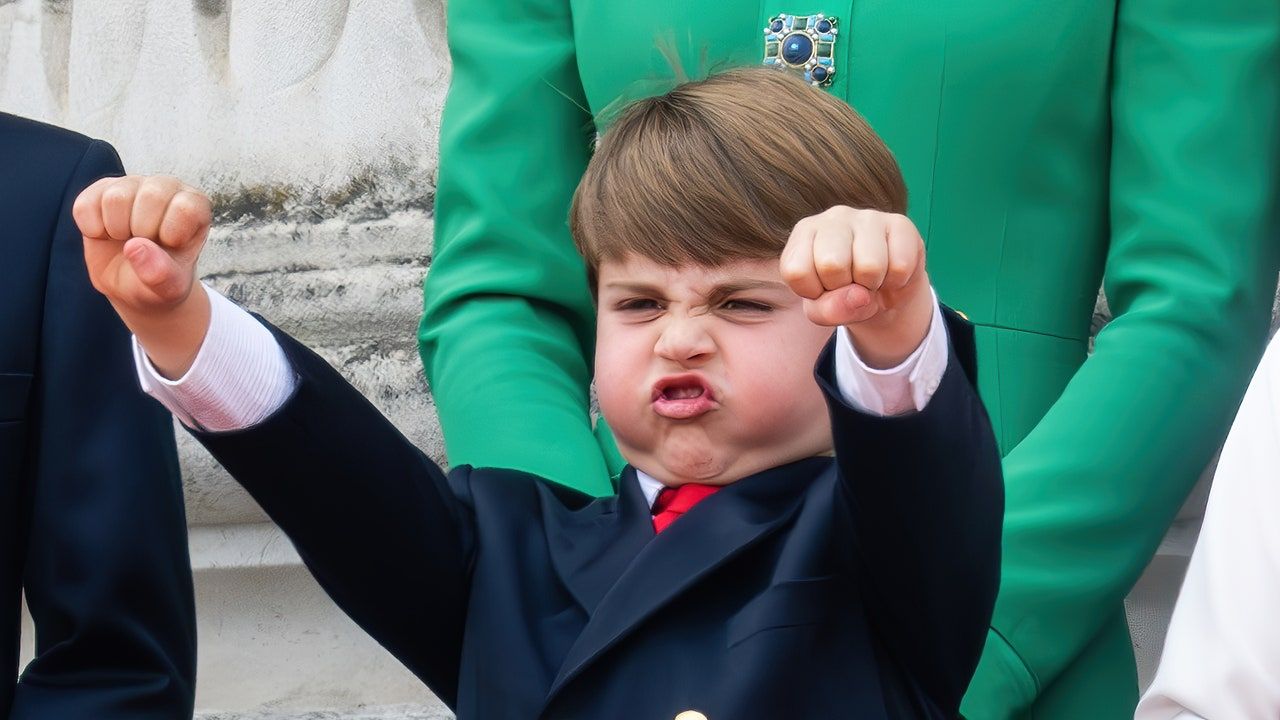 Prince Louis Got Up to His Usual Hilarious Antics at Trooping the Colour 2023