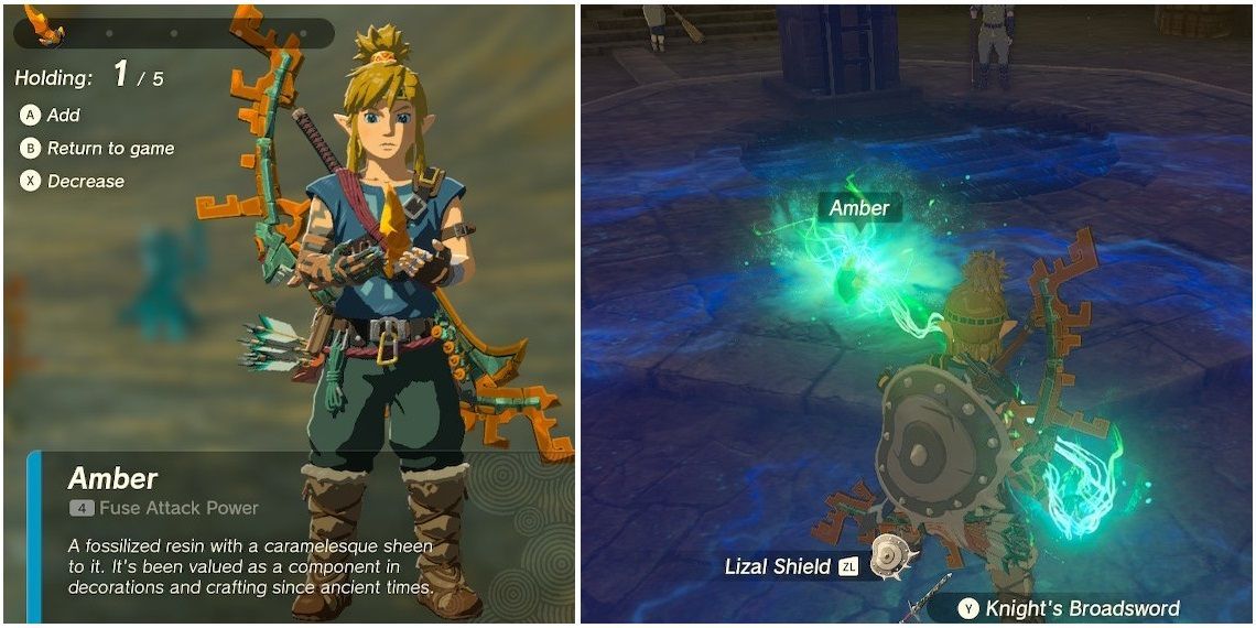 Zelda: Tears of the Kingdom - How to Get and Use Amber