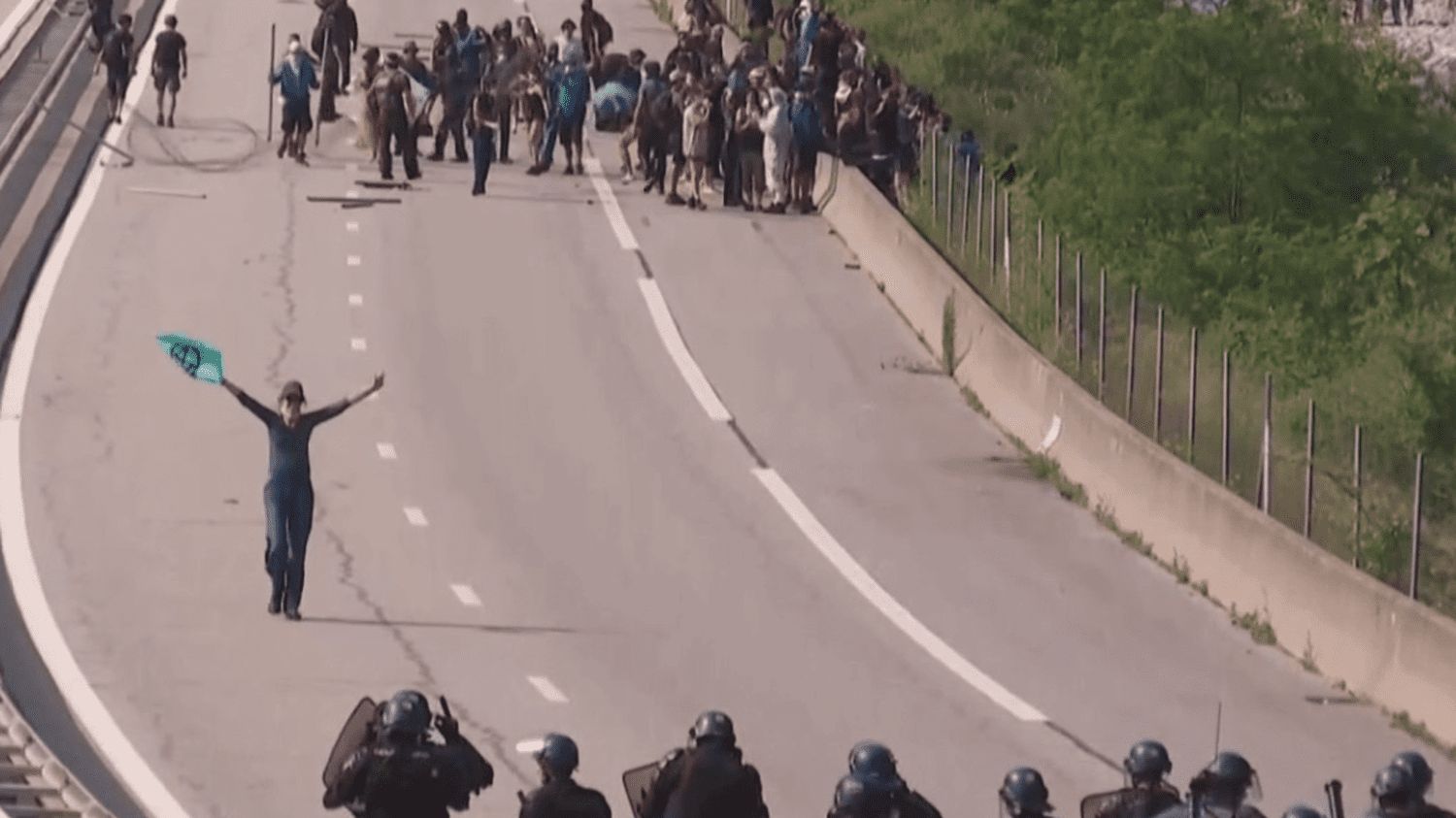 Lyon-Turin : une manifestation sous tension contre la ligne ferroviaire