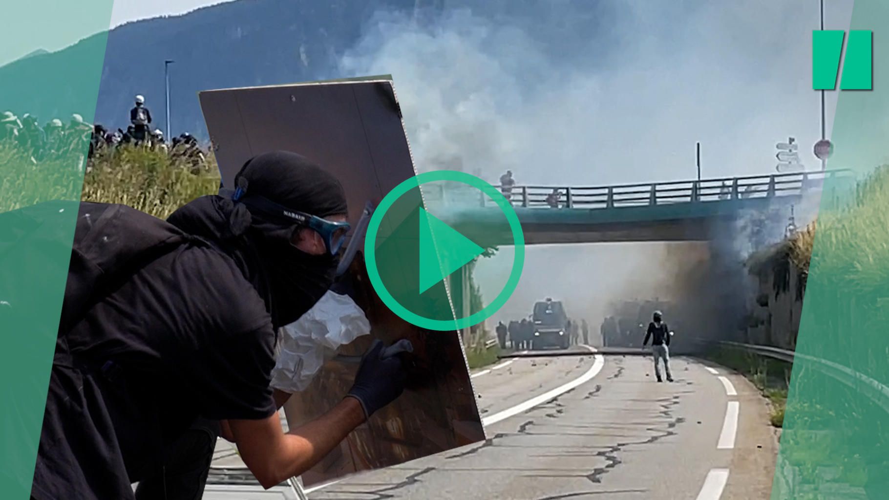 Ligne TGV Lyon-Turin : des affrontements entre manifestants et forces de l’ordre en Savoie