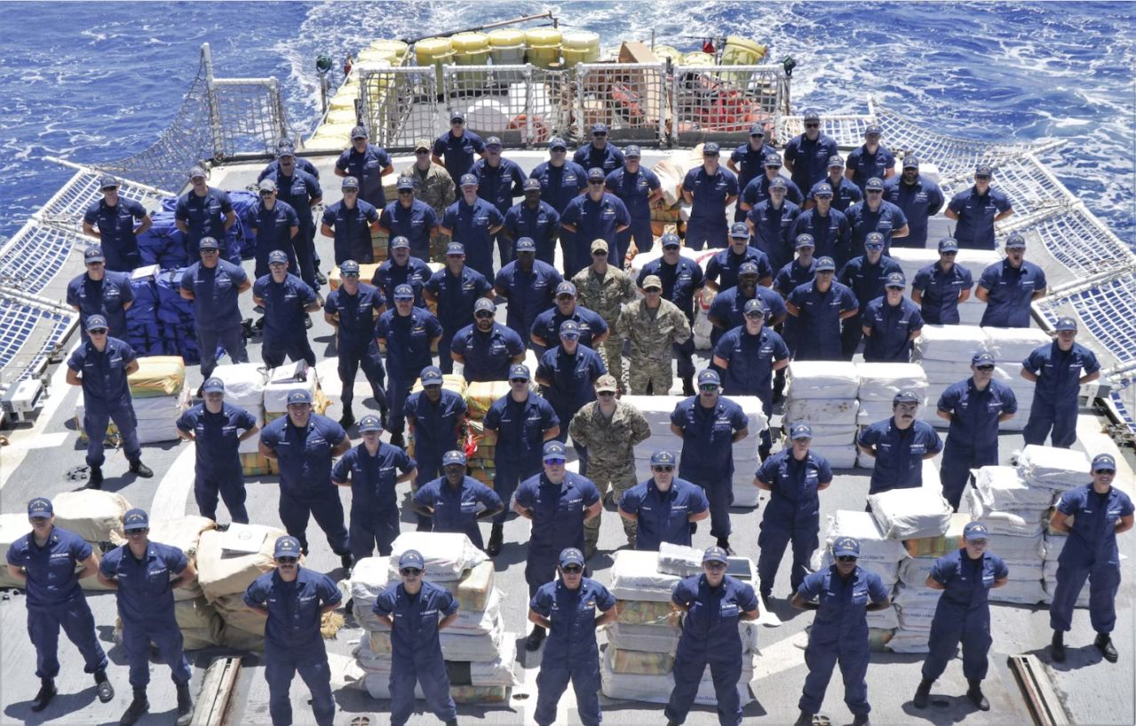 Coast Guard offloads over 7 tons of cocaine in Florida