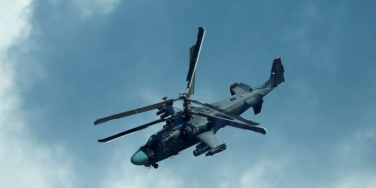 Russia's Attack Helicopters Gaining Advantage Over Southern Ukraine: UK Intel