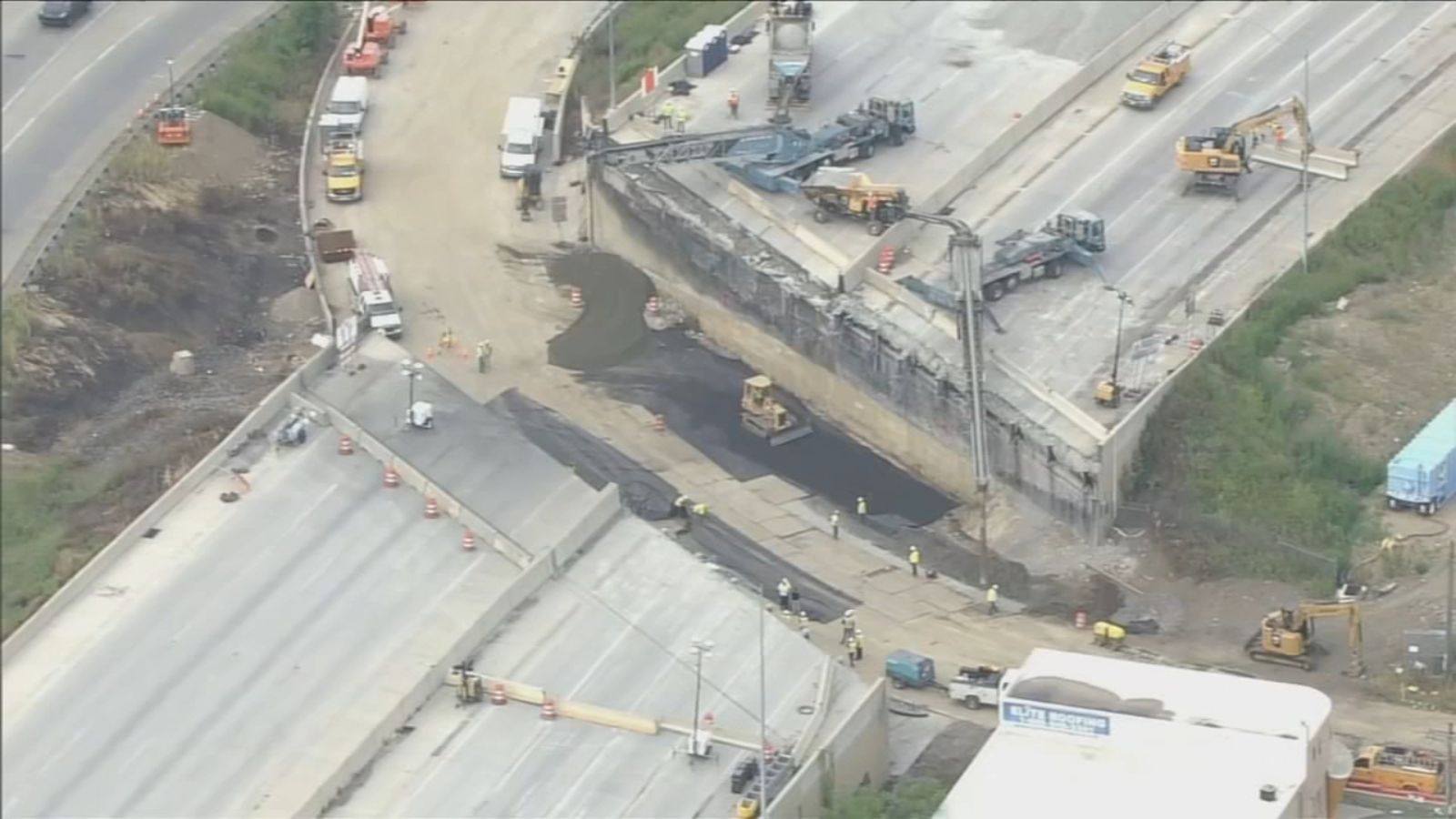 Collapsed stretch of Interstate 95 in Philadelphia to reopen within 2 weeks, Pa. governor says