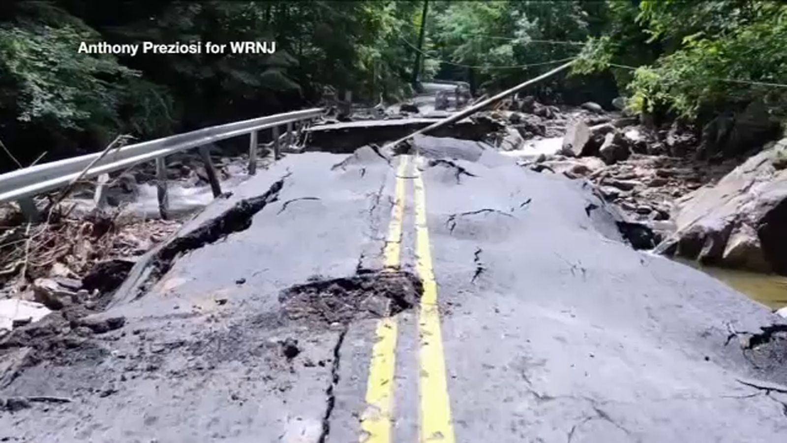 Torrential downpours cause flooding, landslides; State of Emergency declared in NJ