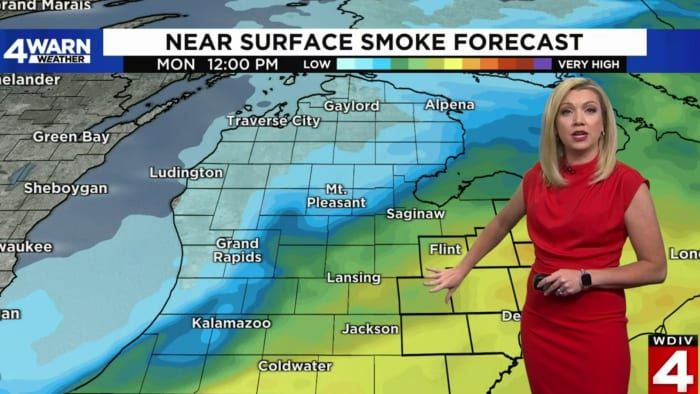 Tracking unhealthy air quality Monday in Metro Detroit amid drier conditions