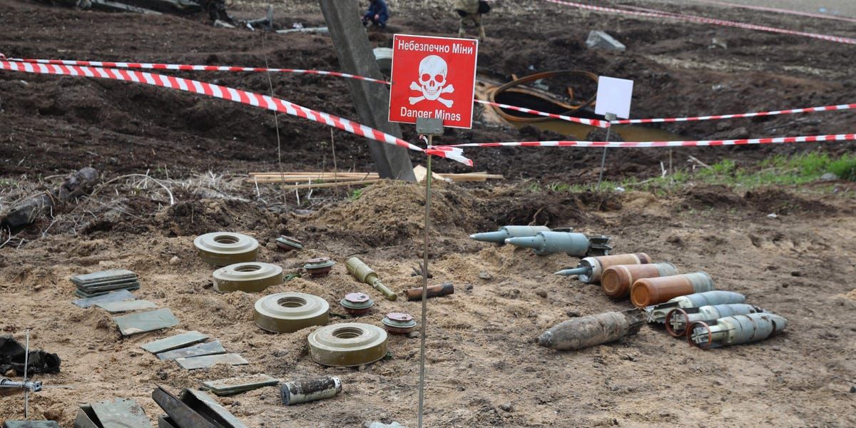 Land Mines, Booby Traps, and Trip Wires Are Maiming Ukrainian Troops