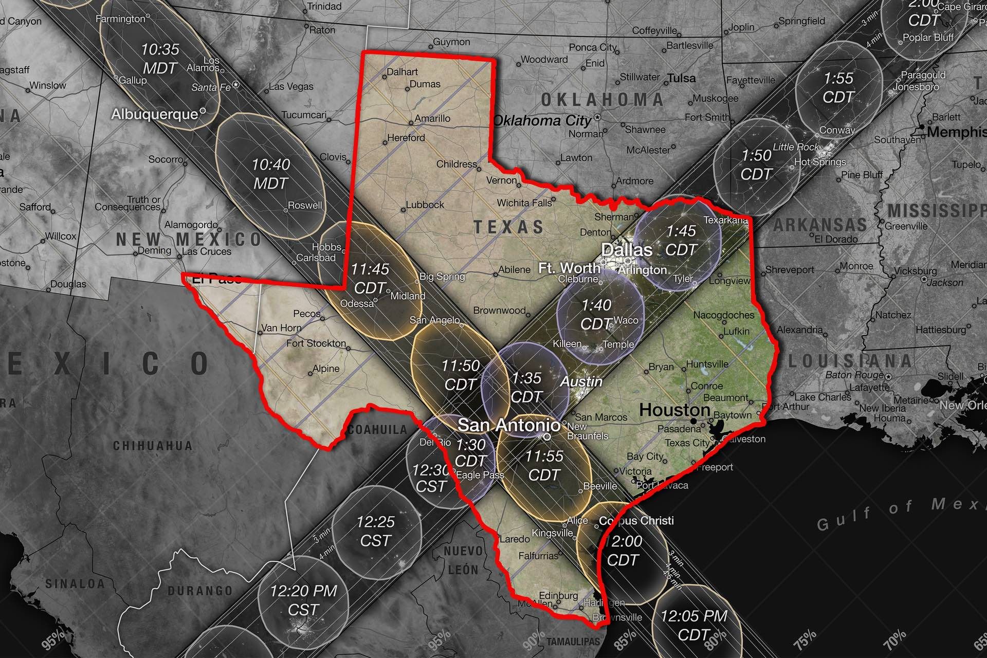 Texas Cities Prepare for 'Ring of Fire' Solar Eclipse Tourism in October