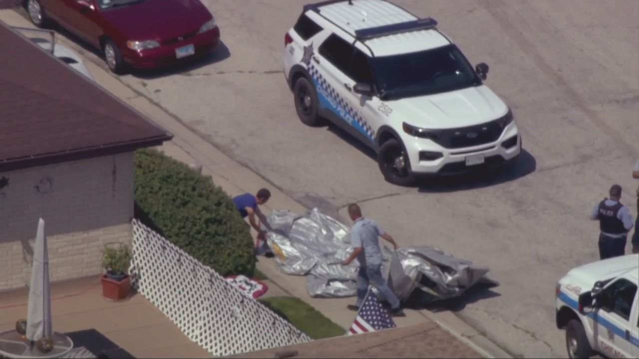 Plane debris falls into backyard of Far Northwest Side home