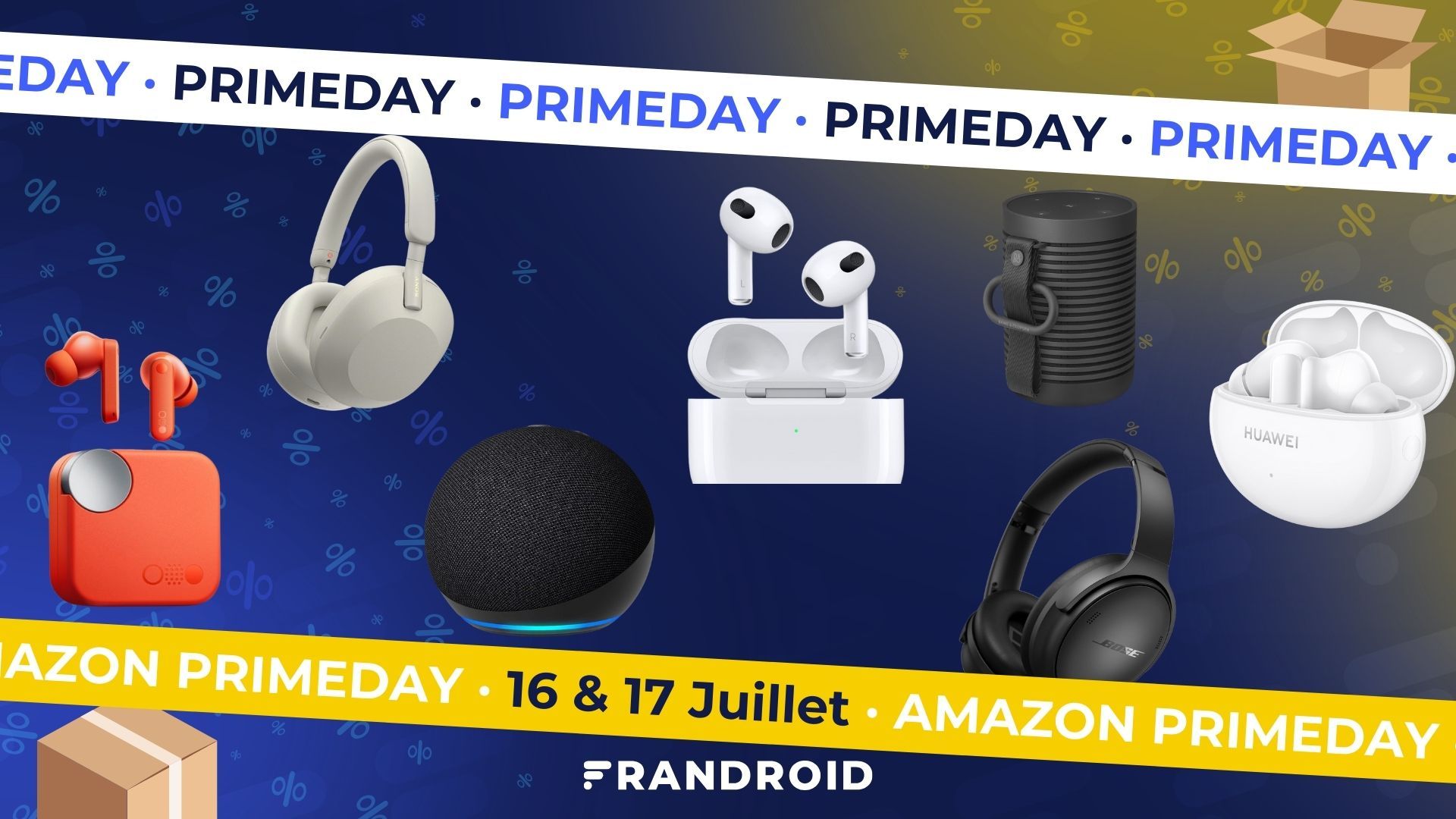 Casques, écouteurs et enceintes : le TOP 10 des meilleures offres audio du Prime Day