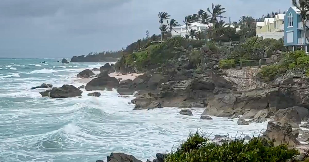 Hurricane Ernesto brings heavy rainfall and strong winds to Bermuda