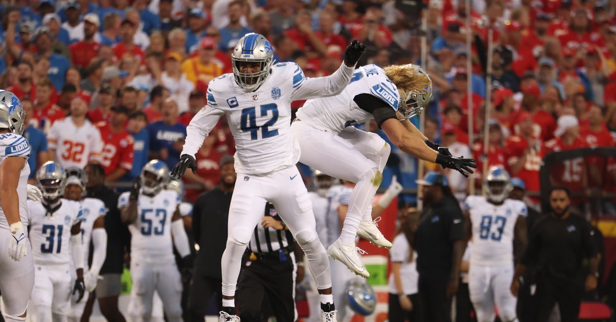 Detroit Lions vs. Kansas City Chiefs first half live open thread