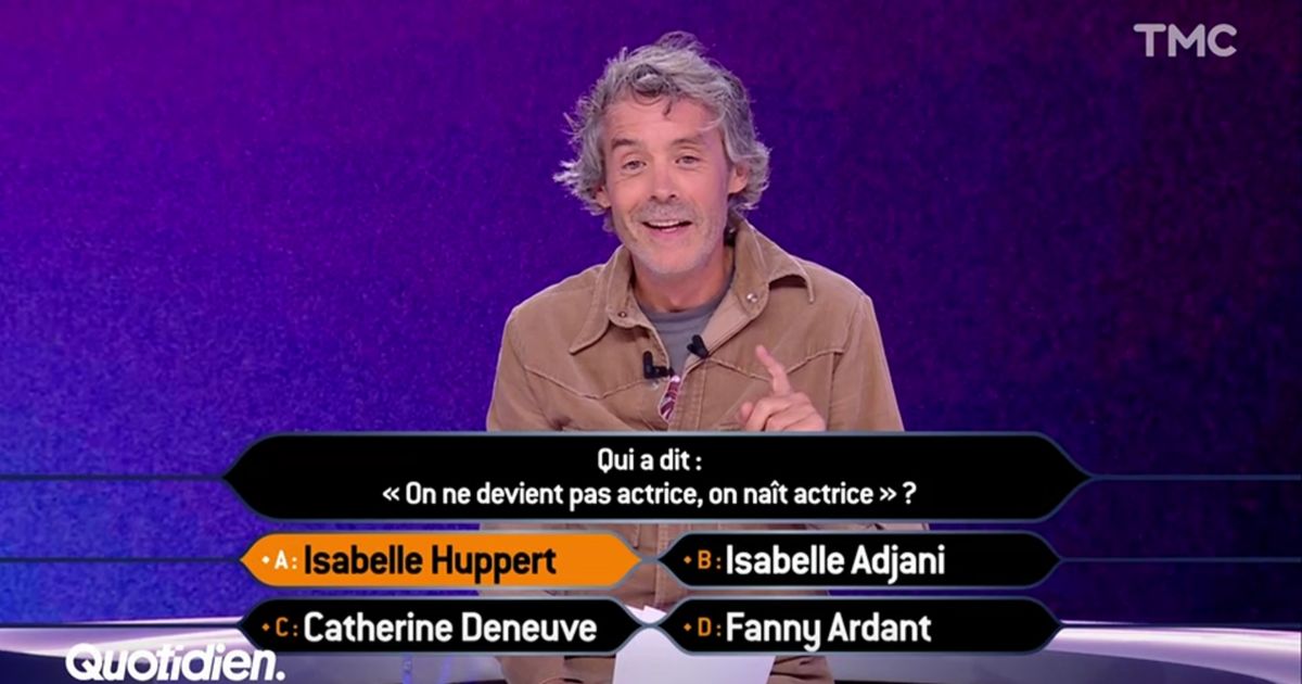 "Vous êtes en train de foutre en l'air la magie de la télé" : Yann Barthès parodie "Qui veut gagner des millions ?" face à Arthur