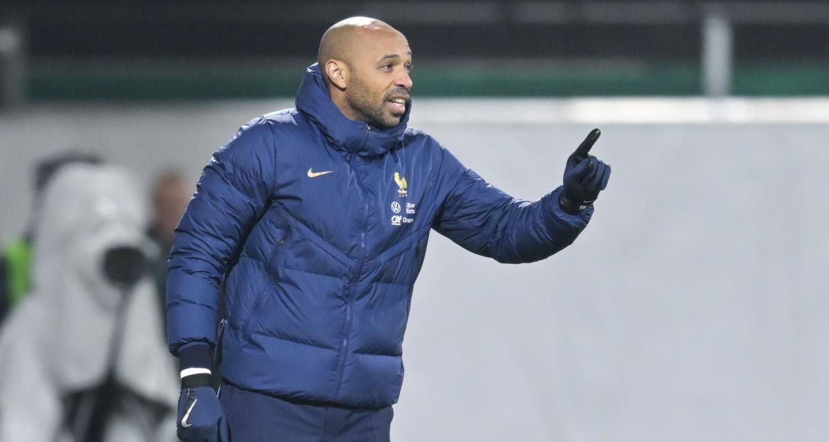 Équipe de France (E) : la colère noire de Thierry Henry après la défaite des Bleuets