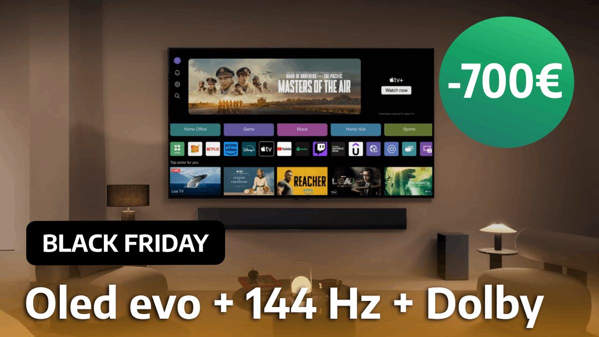 LG G4 : Une des meilleures TV 4K OLED de 2024 est en promotion de 700 € pendant le Black Friday !