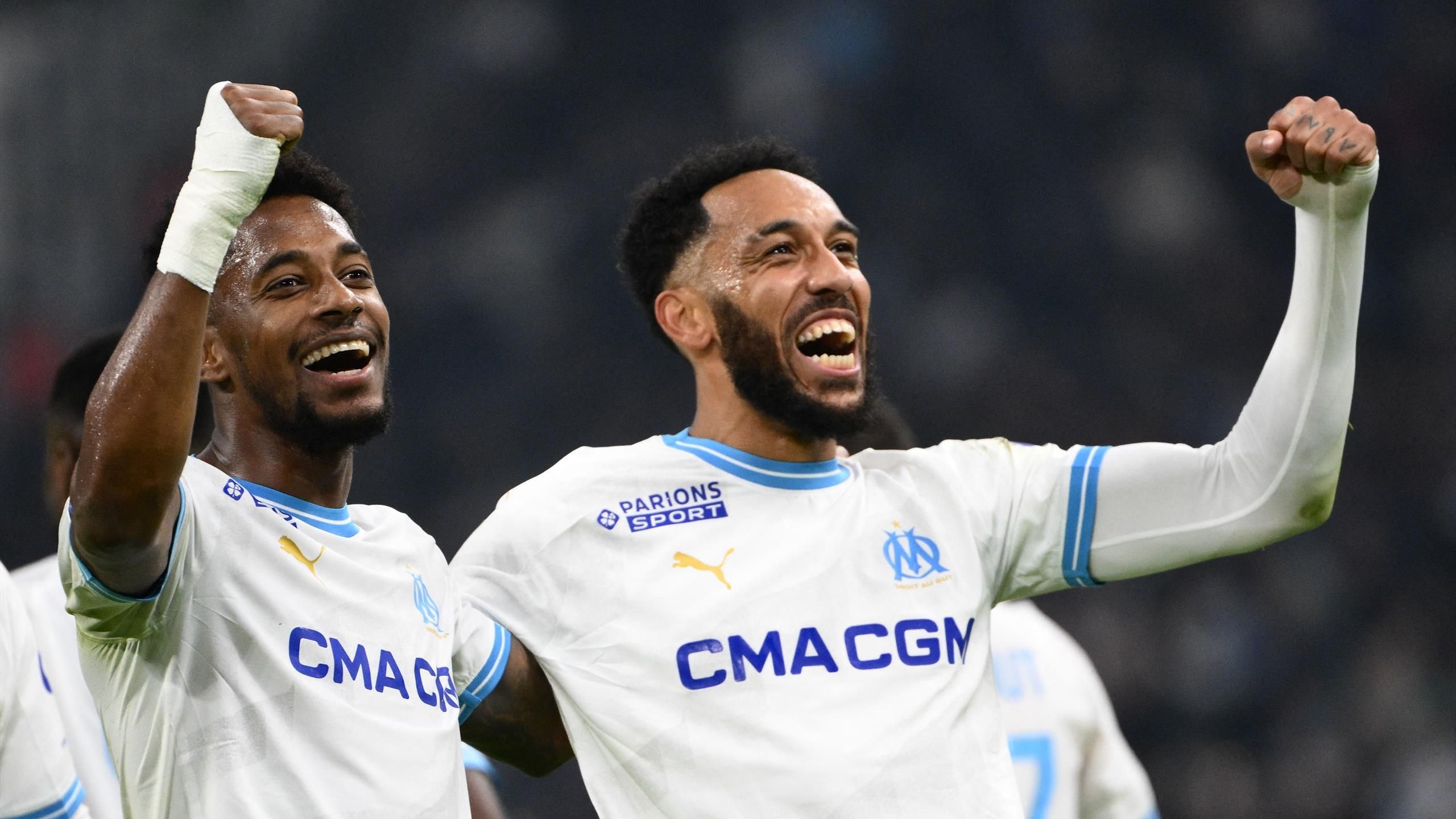 L’OM d'Aubameyang enchaîne une 4e victoire de rang contre Clermont (2-1) et remonte 6e