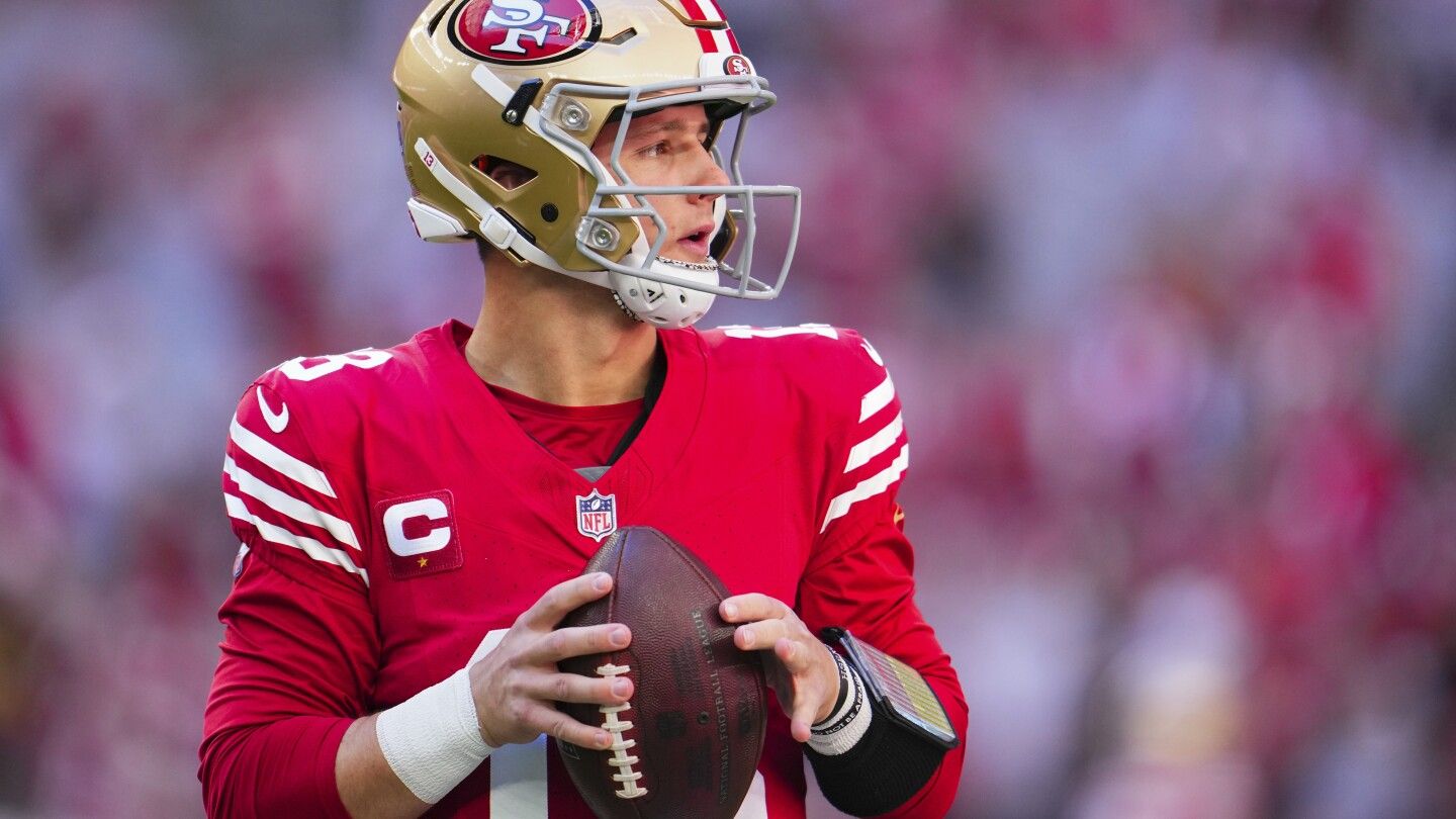 Brock Purdy returns from injury scare, 49ers extend lead to 21-13 before half