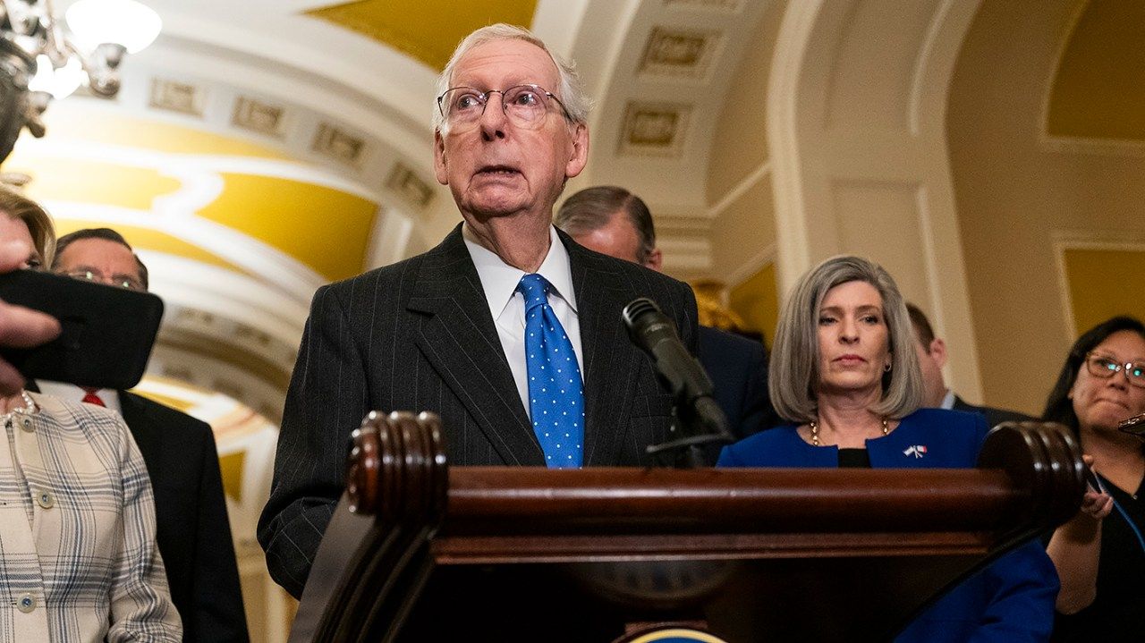 McConnell, Senate Republicans sign brief supporting Trump effort to stay on ballot