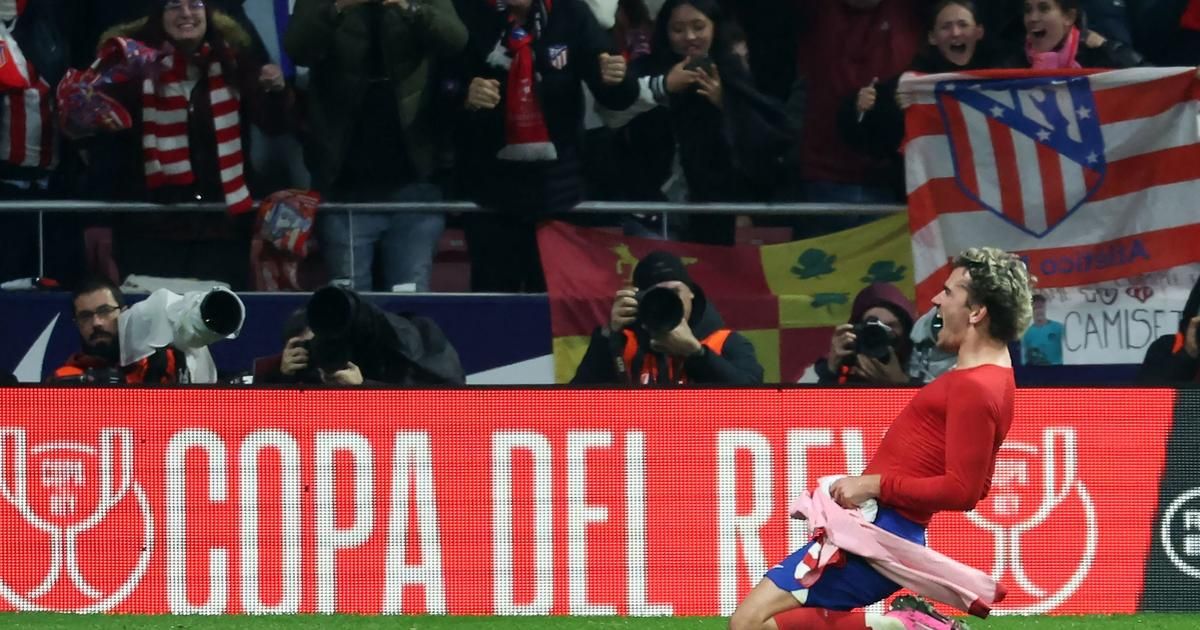 Coupe du Roi : l’Atlético Madrid bat le Real grâce à un grand Griezmann et rejoint les quarts