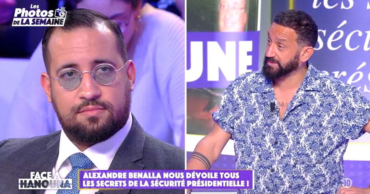 Le "sympathique" Emmanuel Macron, la "deuxième maman" Brigitte : Alexandre Benalla multiplie les compliments chez Cyril Hanouna