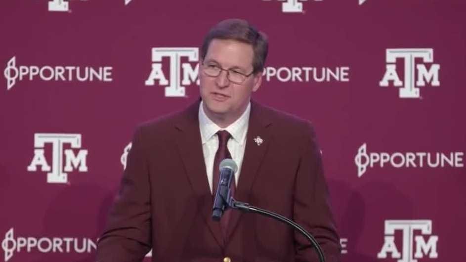 Trev Alberts addresses Nebraska departure during Texas A&M welcome event