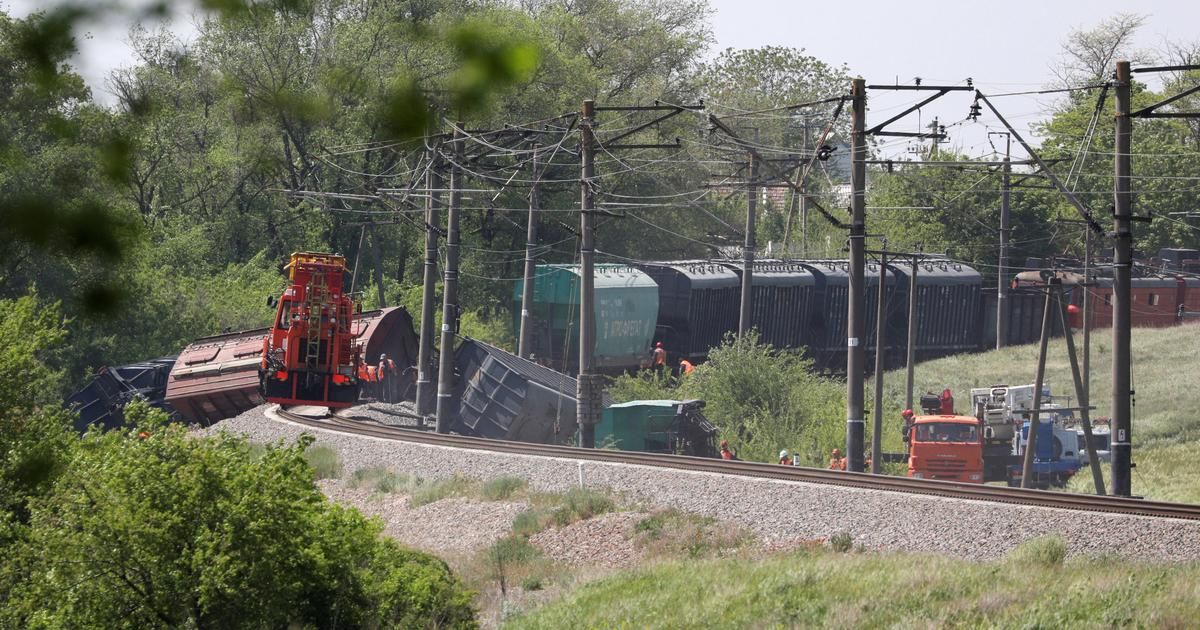 EN DIRECT - Guerre en Ukraine : déraillement suspect d'un train de céréales en Crimée selon les autorités russes