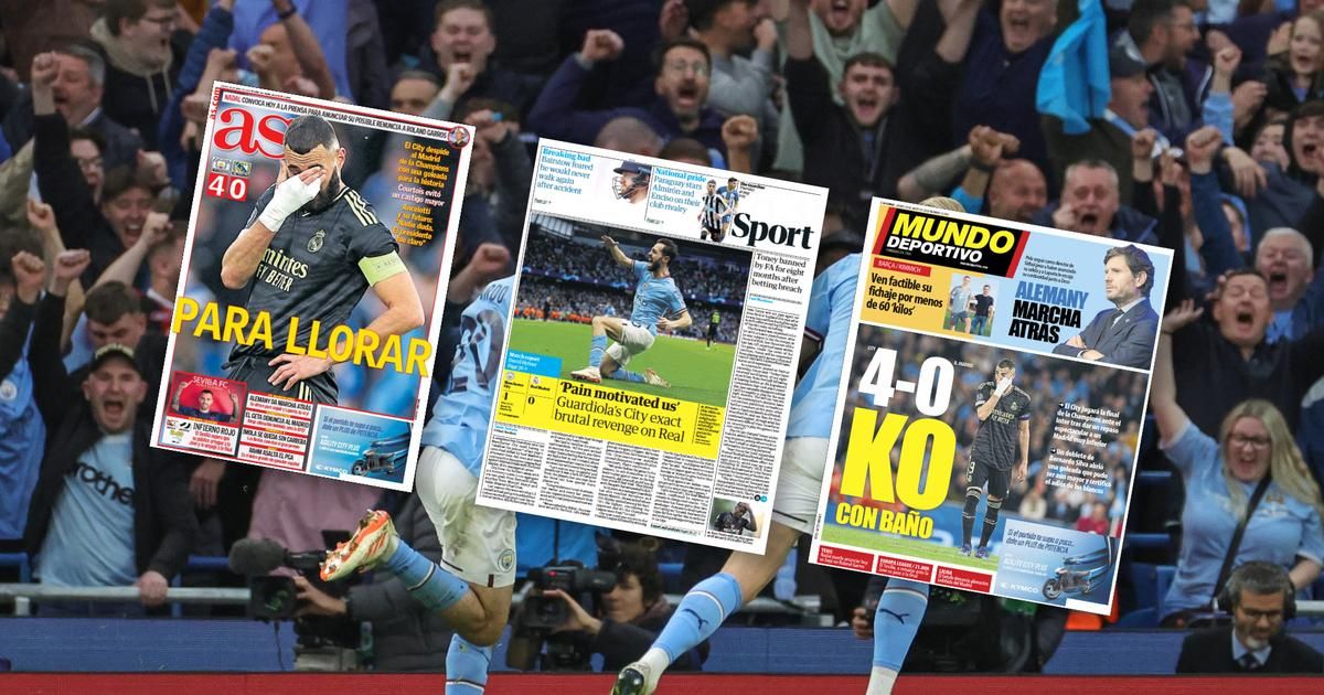 Ligue des Champions : " Le Real a explosé ", " L'Inter attend les Martiens de City ", la presse européenne revient sur le chef-d’œuvre de Manchester City