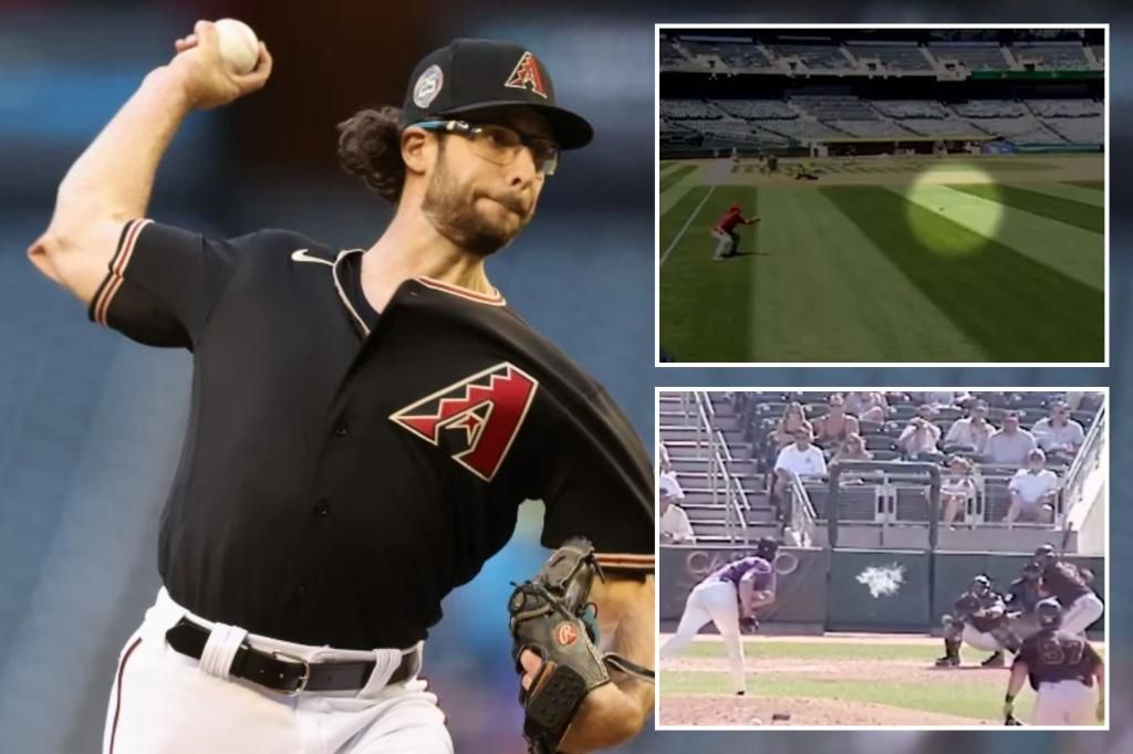 Zac Gallen kills bird with warm-up pitch like Randy Johnson