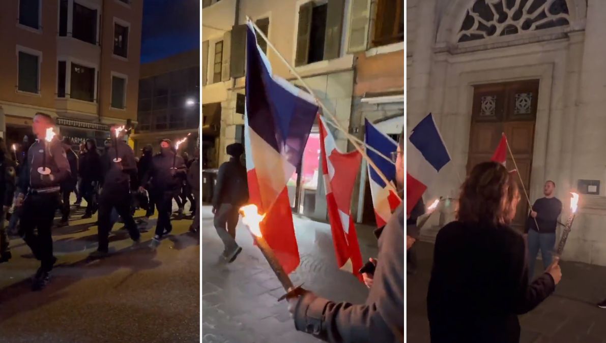 Haute-Savoie : une vidéo de défilé nationaliste dans les rues d'Annecy, le maire et le préfet "condamnent"