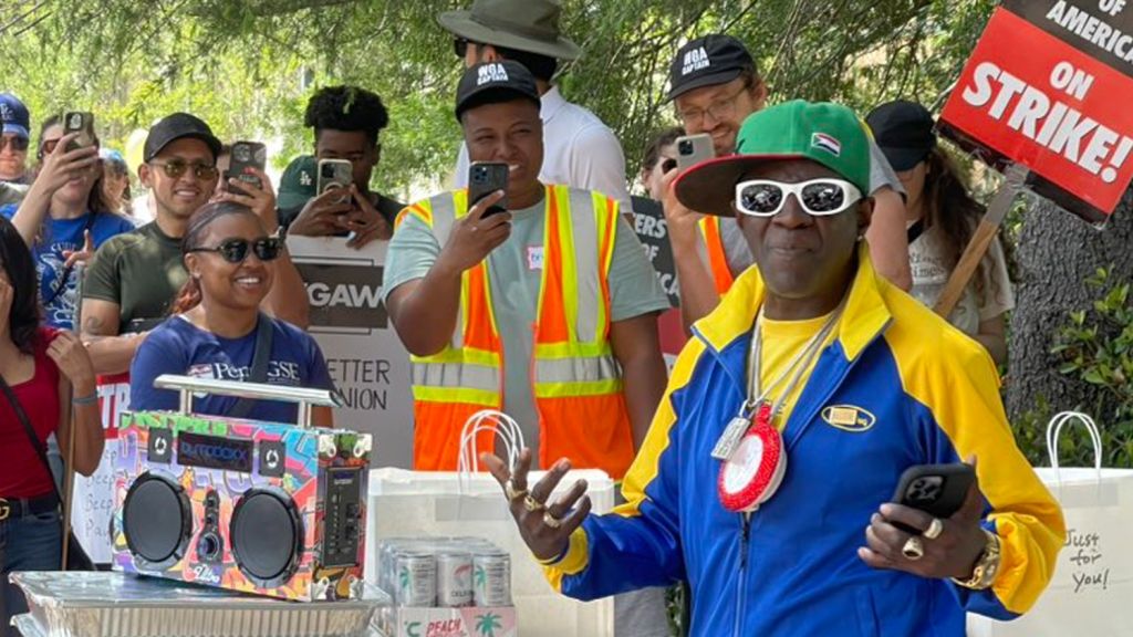 WGA Strike Picket Lines Day 17: Sudiekis, Gershon, LaGravenese, Flavor Flav, More