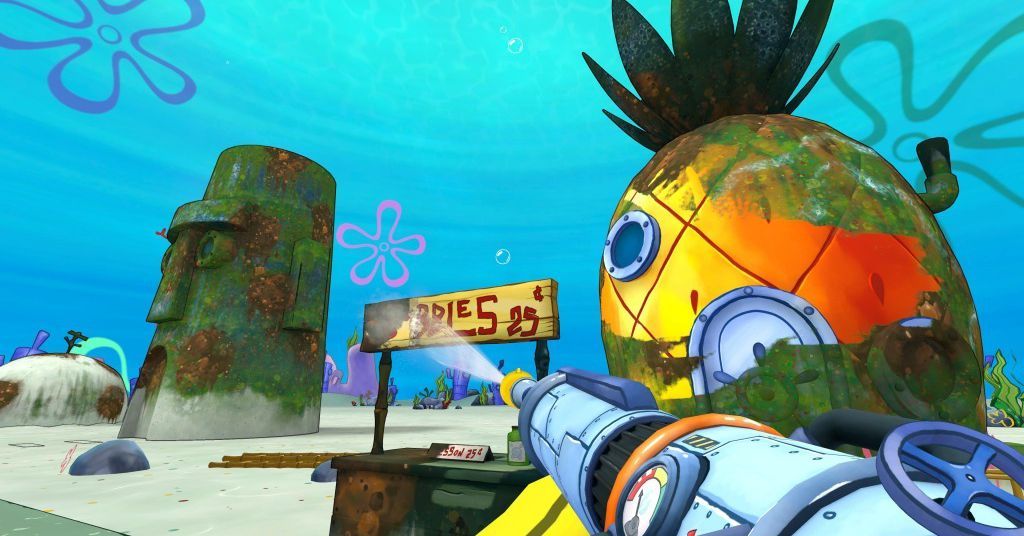 PowerWash Simulator is going to Bikini Bottom for SpongeBob DLC