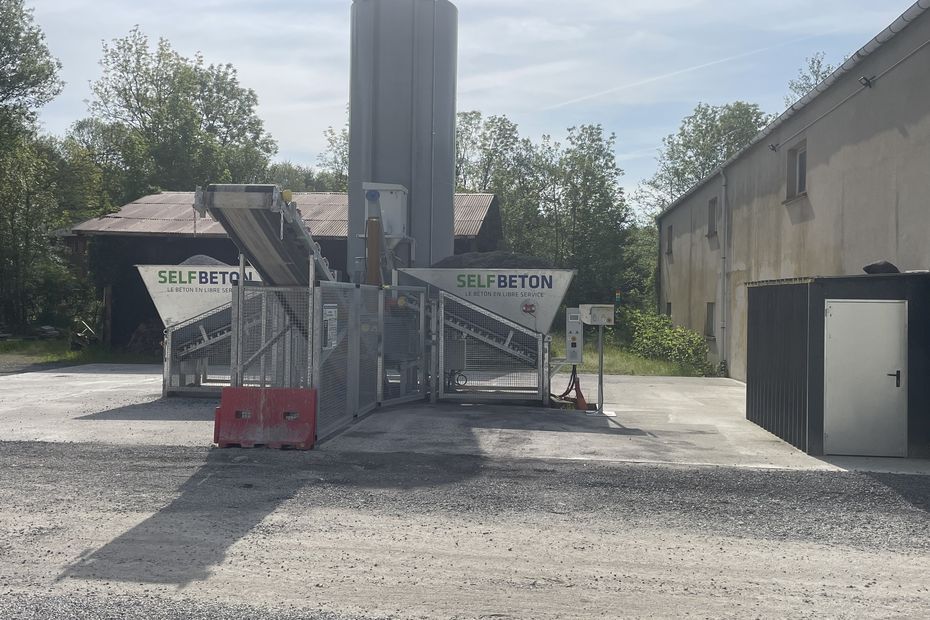 Un distributeur de béton en libre-service dans ce village de 250 habitants