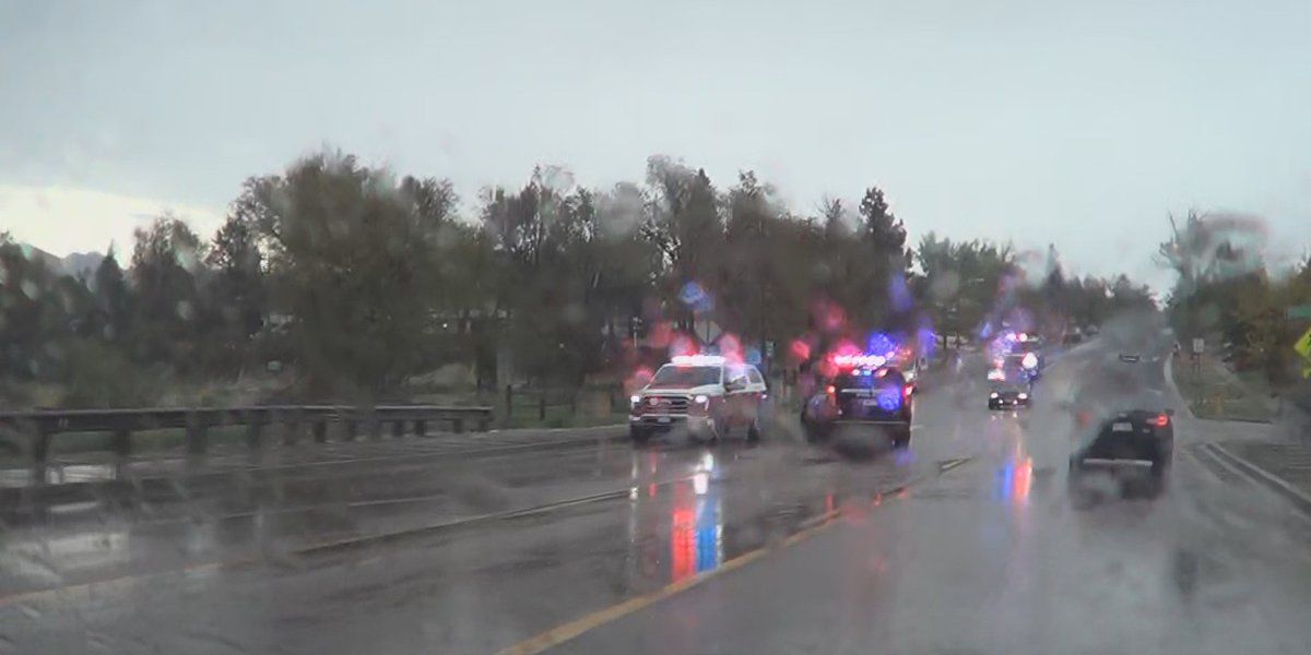 Swift water rescue operation in Colorado Springs Thursday afternoon