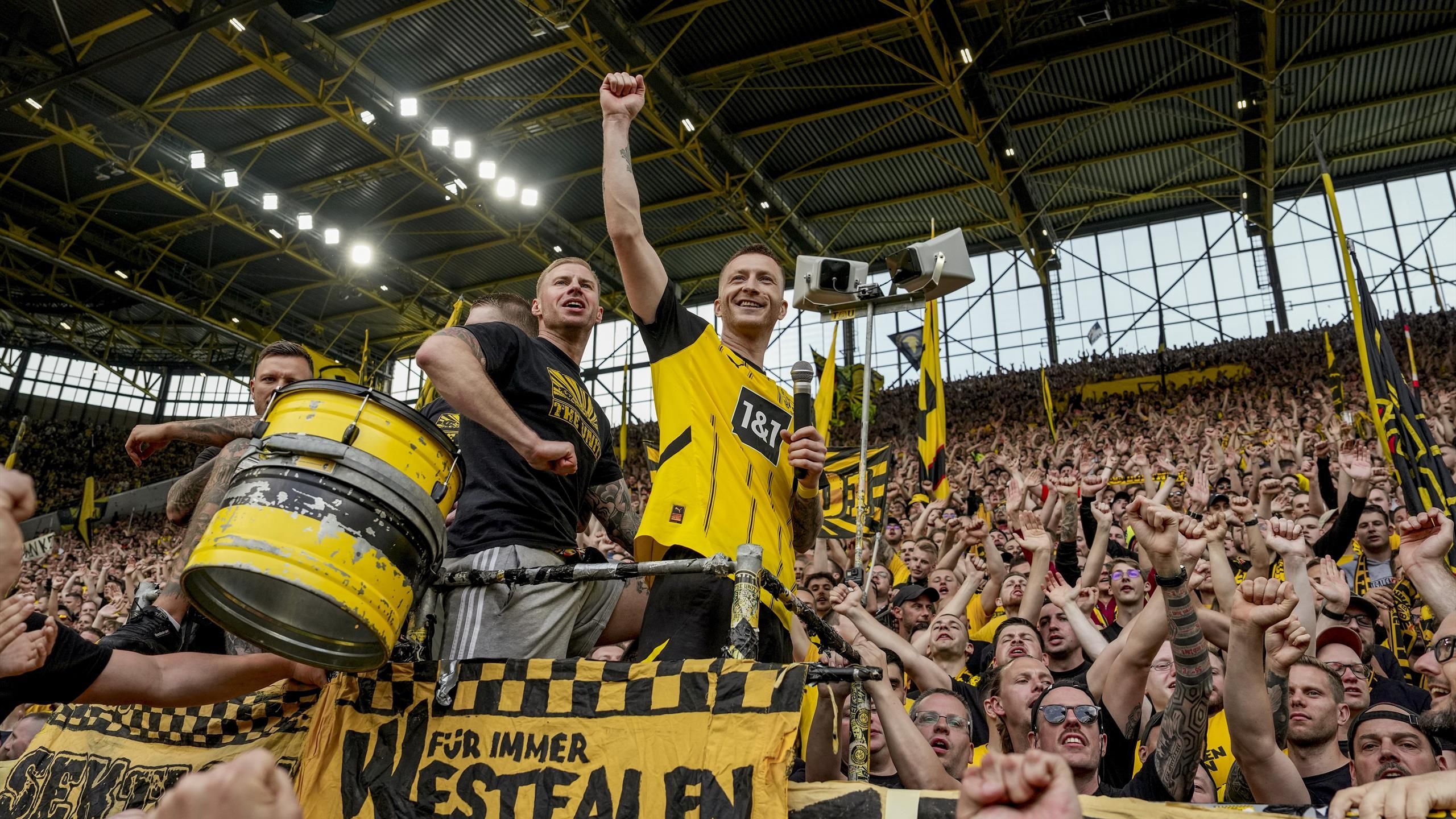 Des adieux soignés : Pour sa dernière, Marco Reus paie une bière à... 25 000 supporters de Dortmund