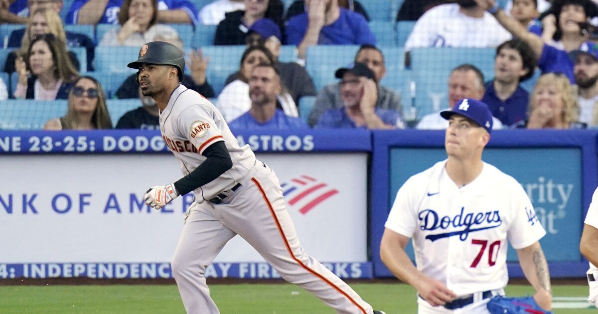 Bobby Miller struggles in Dodgers' 15-0 blowout loss to Giants