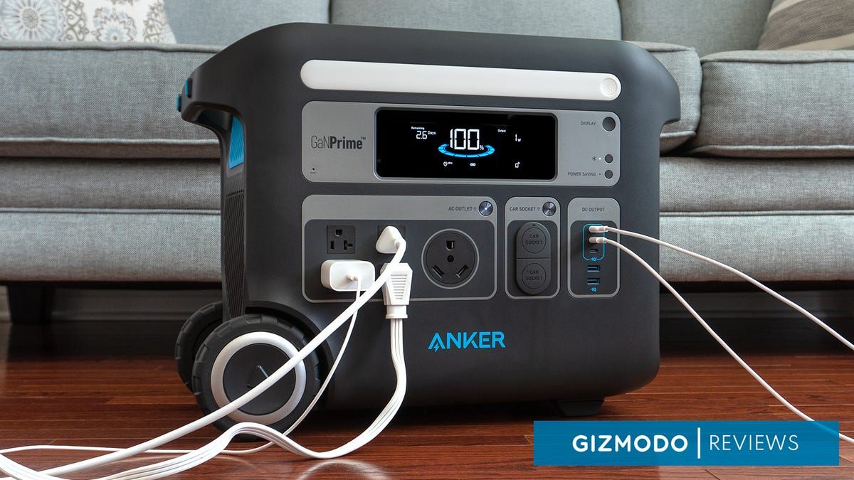 Anker's 67-Pound Rolling Battery Is Peace of Mind on Wheels